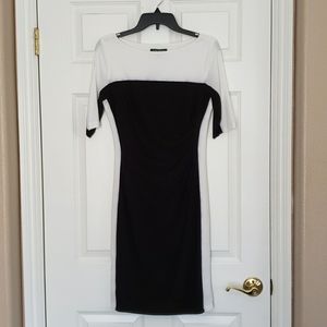 Ralph Lauren black and white dress